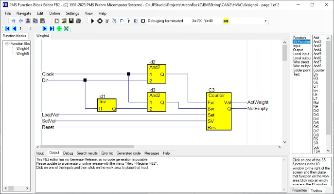 Function Block Editor Rnd Block Universal Programming Studio now offer 5 graphical editors_IAC ...